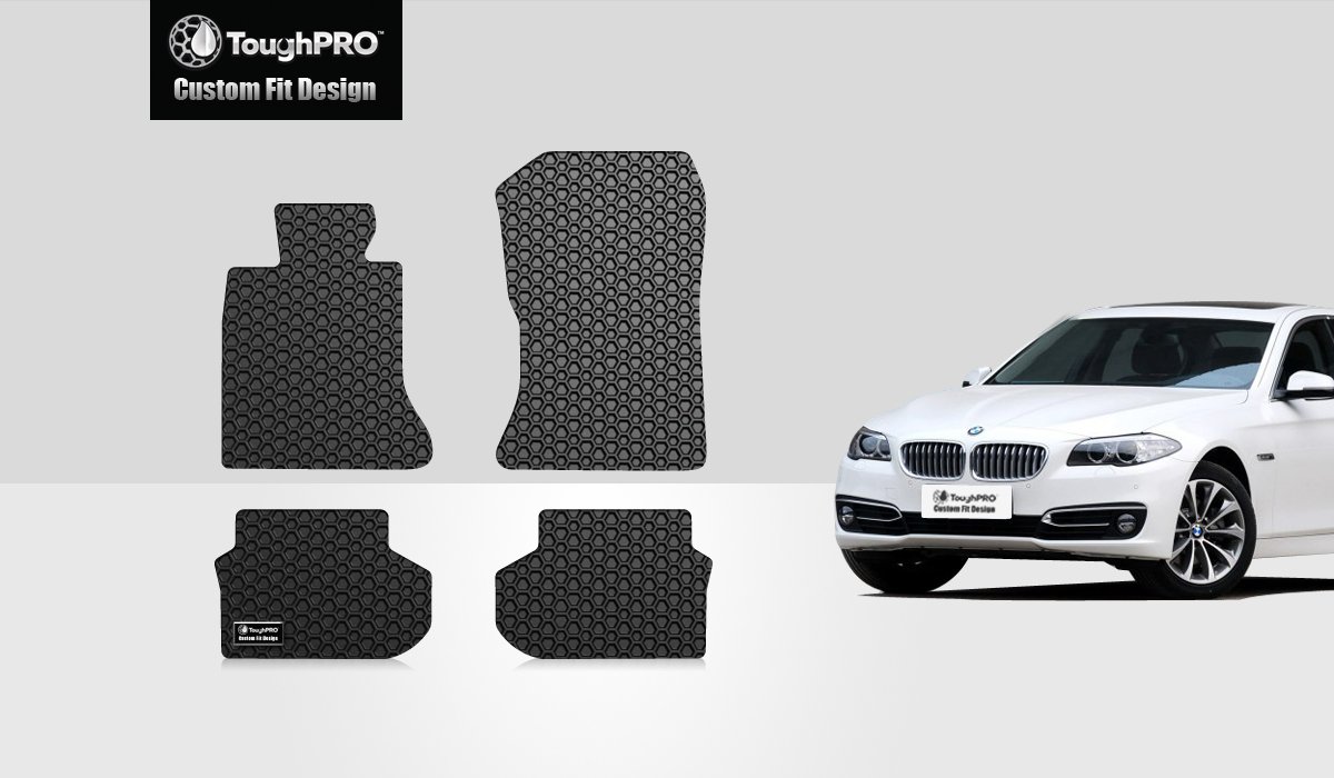 Amazon Com Toughpro Floor Mats All Weather Heavy Duty Black