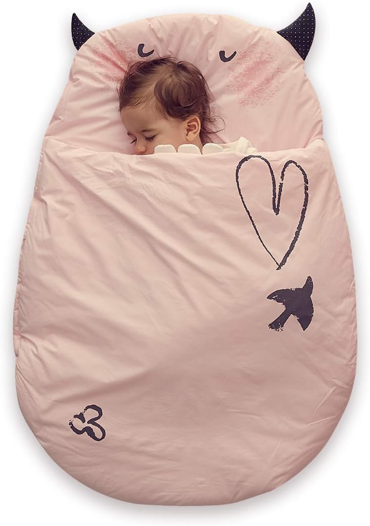Bebamour Baby Sleeping Bag Nursery Cotton Blankets Baby Kids Toddler Sleep Sack Stroller Wrap Blanket for 0-18 Month Baby