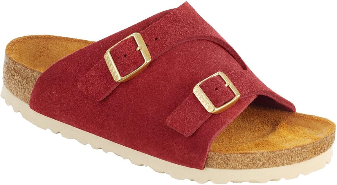 red birkenstock mens