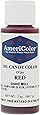 Americolor Candy Oil Food Color, 2-Ounce, Red