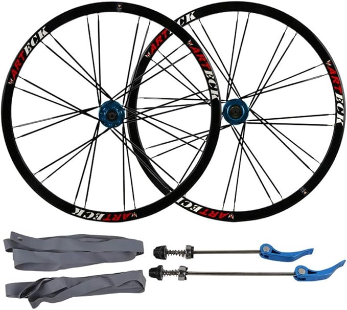 Mountain Bike Disc Brake Wheelset 26 Inch, Double Wall