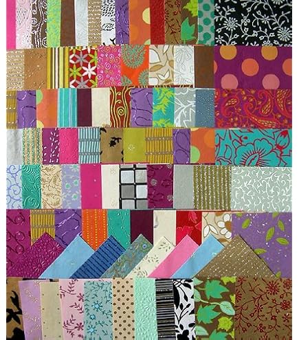 「PAPER IN DESIGN」 Amazon.com: Shizen Design, Decorative Handmade Paper Pack, Square
