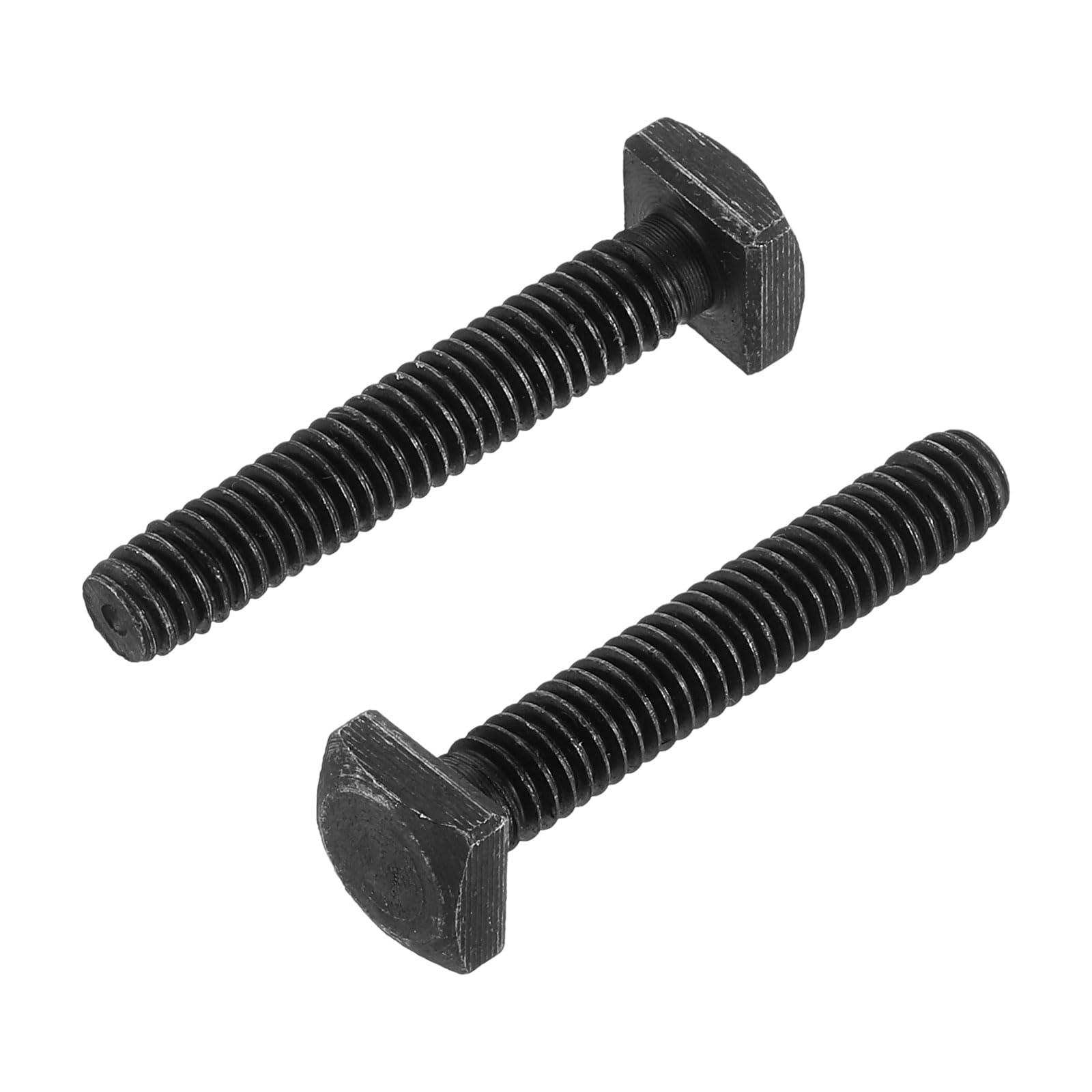 uxcell 10Pcs Square Head Bolts, 5/16-18x1-3/4 Black