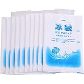 Freeze Reusable Cold Ice Gel Pack for Food Storage Cooler or Compress for Injuries(Thicken 200ml) Ice Bag