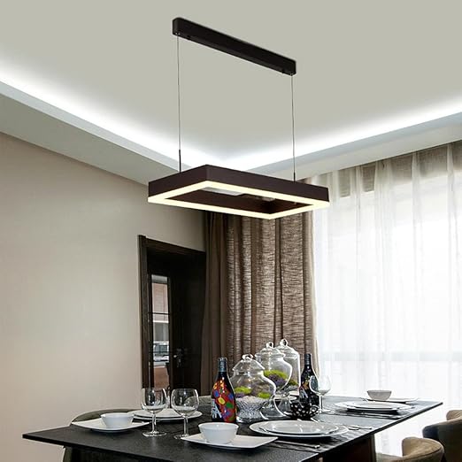 geometric dining room light