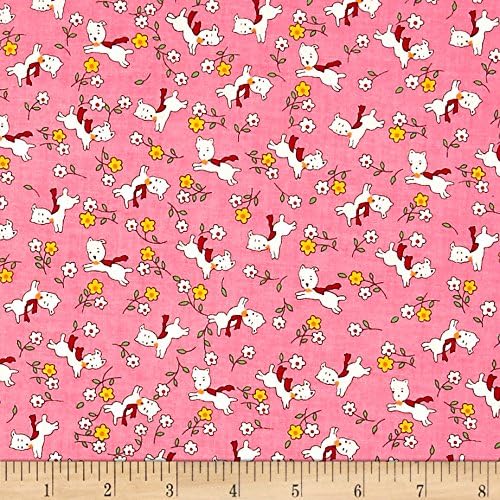 Marcus Brothers Judie Rothermel Aunt Grace Basket Of Scraps Pink Fabric By The Yard