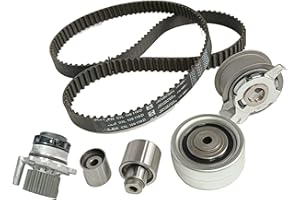 ThpeMakcr Timing Belt Kit with Water Pump Diesel Engine Fit for Audi A4 Q5 Volkswagen Tiguan Jetta 1.6T 2.0T 03L198119C