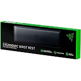 Razer Ergonomic Wrist Rest for Mini Keyboards: Plush Leatherette Memory Foam Cushion - Anti-Slip Rubber Feet
