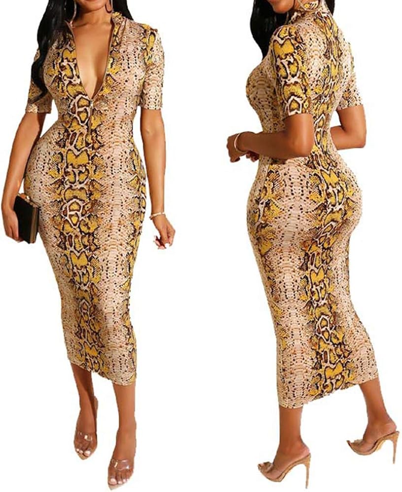 sexy bodycon midi dress