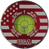 Sure Putt Pro - Golf Putting Aid &amp; Green Reader - Limited Edition Red USA