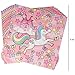 82 Piece Unicorn Party Supplies Set Including Banner, Plates, Cups, Napkins and Tablecloth - Pink Theme, Serves 20