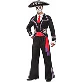 Forum Novelties Men's Day Of Dead Mariachi Macabre Costume