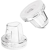 Boat Self Bailing Ball Scupper Valve Marine Valve Ball Drain Plug Fits Over 1-1/8" Motorwell Tubes - Marine Flow Max Ball Scuppers Replaces Old Flapper Scuppers (2 Pack)