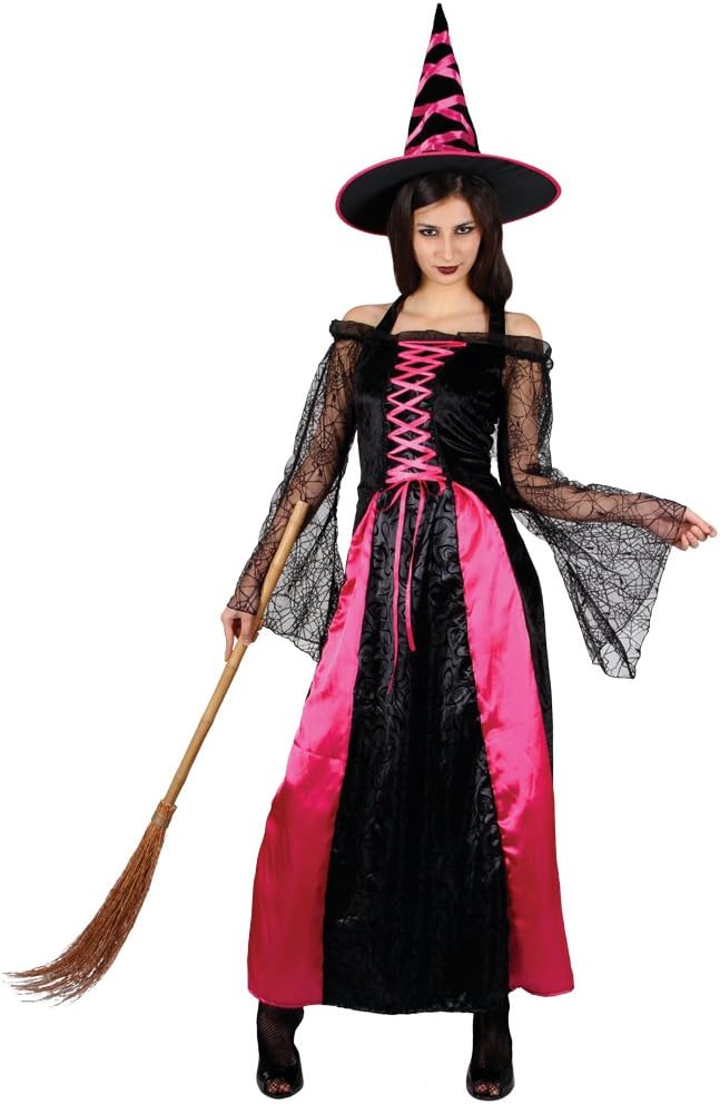 Pretty Pink Witch Fancy Dress Halloween Costume XS Amazon.co.uk Toys