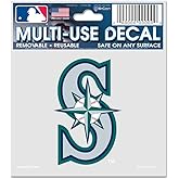 MLB Seattle Mariners 84468010 Multi-Use Decal, 3" x 4"