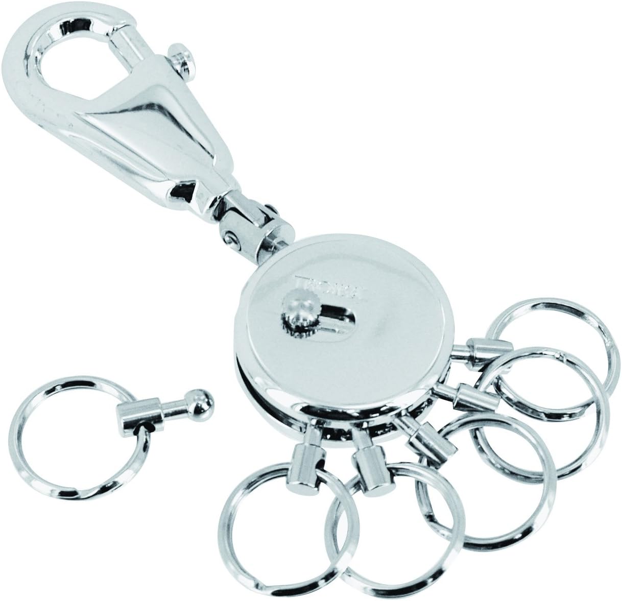 Troika Black Vision Keyring, 9 cm, Multicolour (Schwarz Weiß), 9 centimeters - Image 3