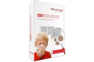 BIO CIDE LABORATORIES BioCide Labs DIY Mold Test Kit for Home Air Quality - Test 10 Locations, Lab Analysis and Consultation Included - Home Air & Surface, HVAC Testing Kit