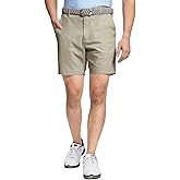 M MAELREG Golf Shorts Men 7 inch 9 inch Quick Dry Stretch Waist Moisture Wicking Water-Repellent Flat Front Flex Mens Shorts