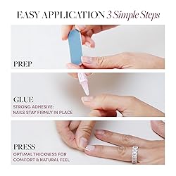 Glamnetic Press On Nails - White Swan | Opaque