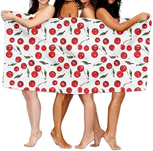 Cherry Beach Cover Up Comfortable Swimming Bath Towel