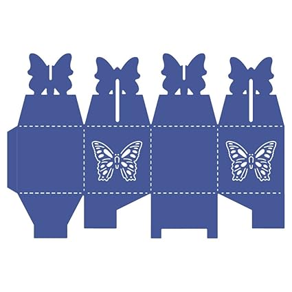 Amazoncom Metal Cutting Dies She Love Butterfly Box 3d