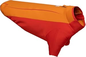 Ruffwear, Undercoat Water Dog Jacket, Insulated Amphibious Gear for Cold Water Swimming, Campfire Orange, X-Small