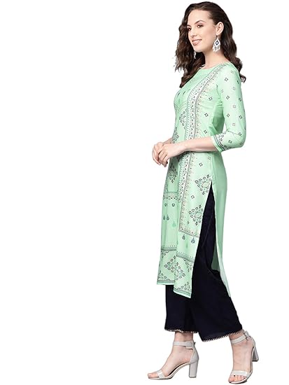 Women's Crepe Straight Kurta