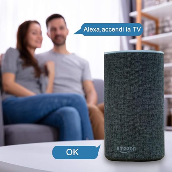 Enchufe inteligente Aunics enchufe alexa mini toma wifi italiana 2 tomas inteligentes de 15 A compatible con Google Home Amazon Alexa Smart Life Smart Plug para casa inteligente Domotica