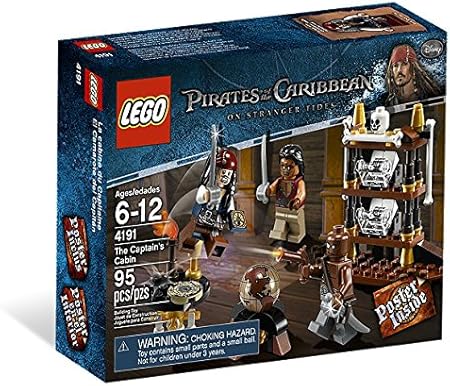 Amazon.com: LEGO The Captain's Cabin 4191: Toys & Games