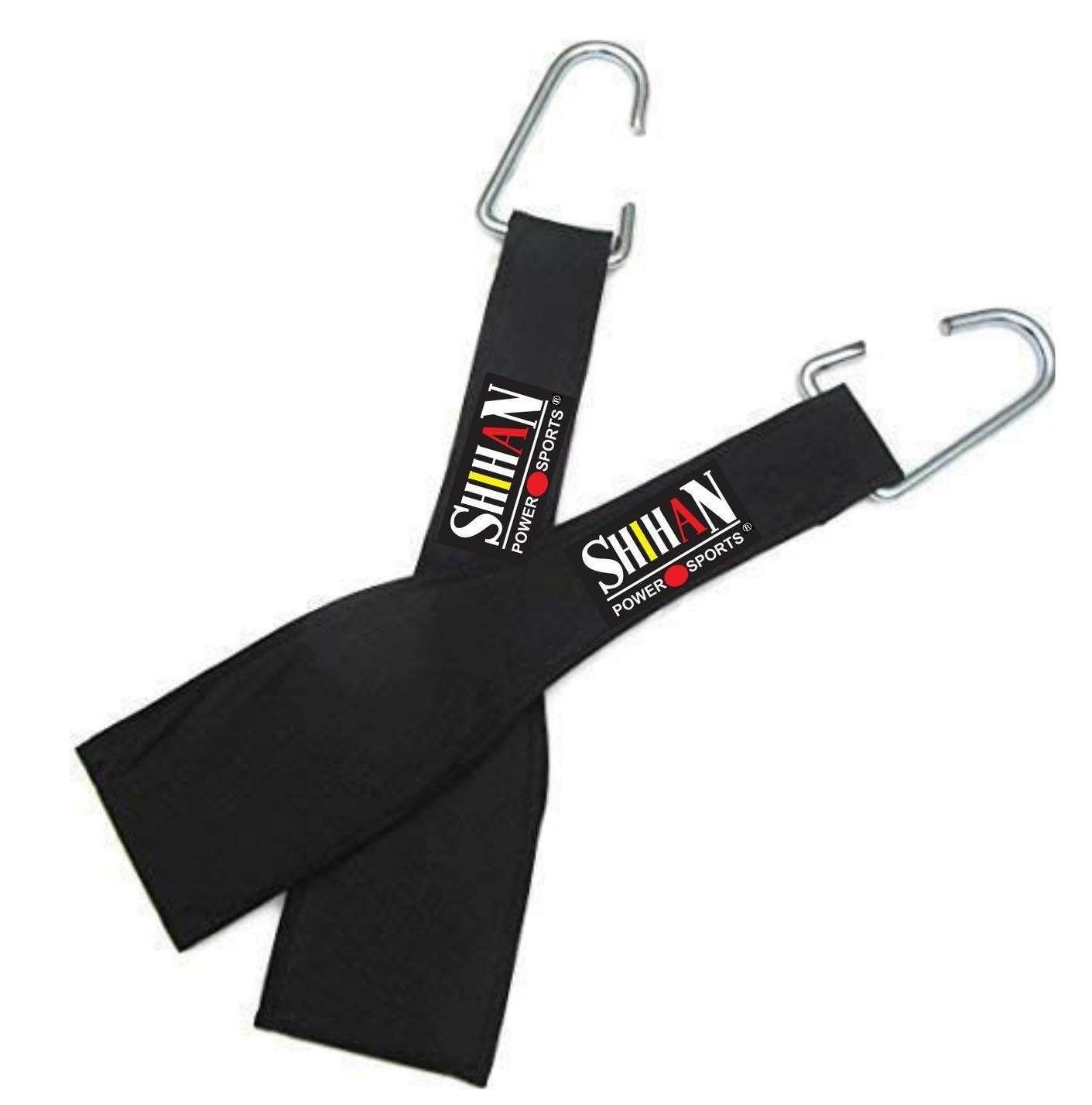 AB Slings Straps ECLIPSE - MEGA With Open Steel Hooks Leg Raising Chinning pull up bar Straps