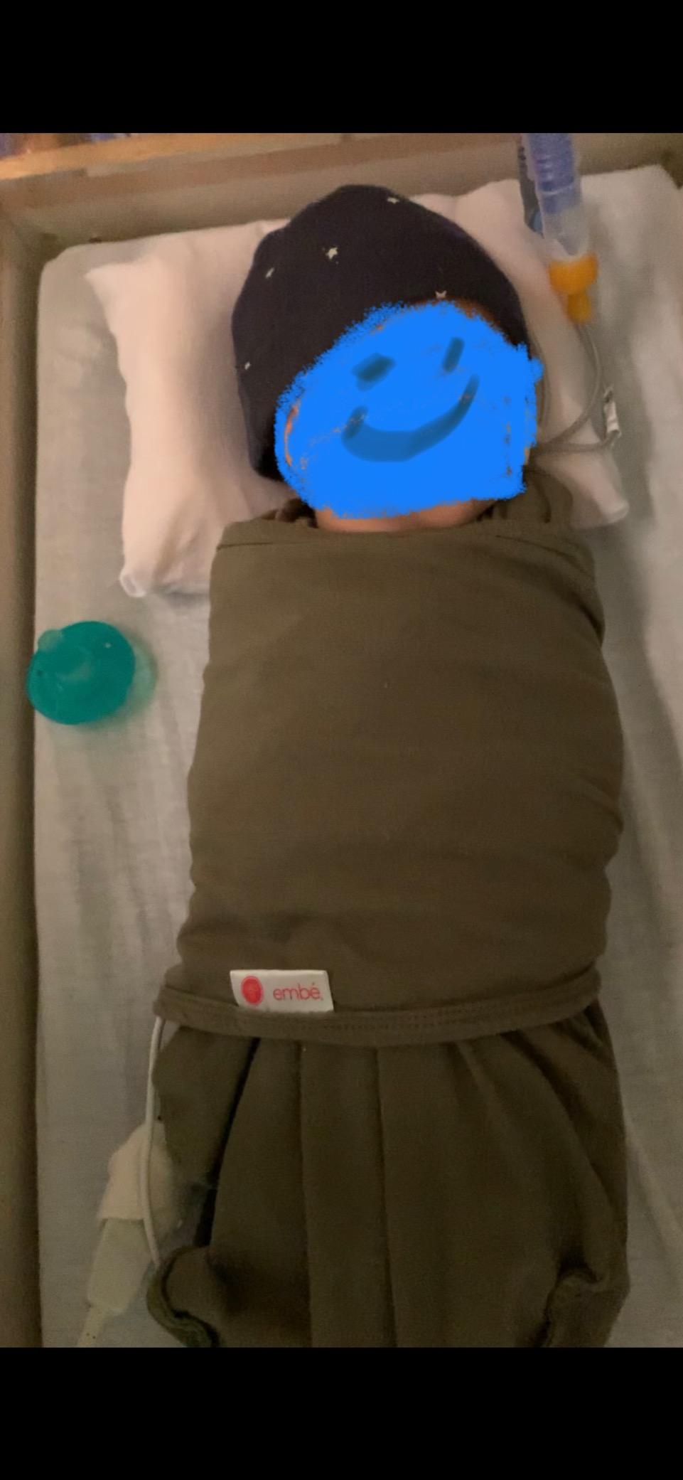 8/mo Finance embé 2Way Starter Swaddle Blanket, 614 lbs, Diaper