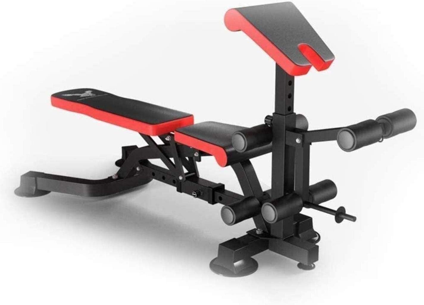 KWEE Adjustable/Foldable Utility Weight Bench for Home Gym, Sit Up Bench, Workout Bench,Training Bench Weightlifting and Strength Training,Black,1427472cm