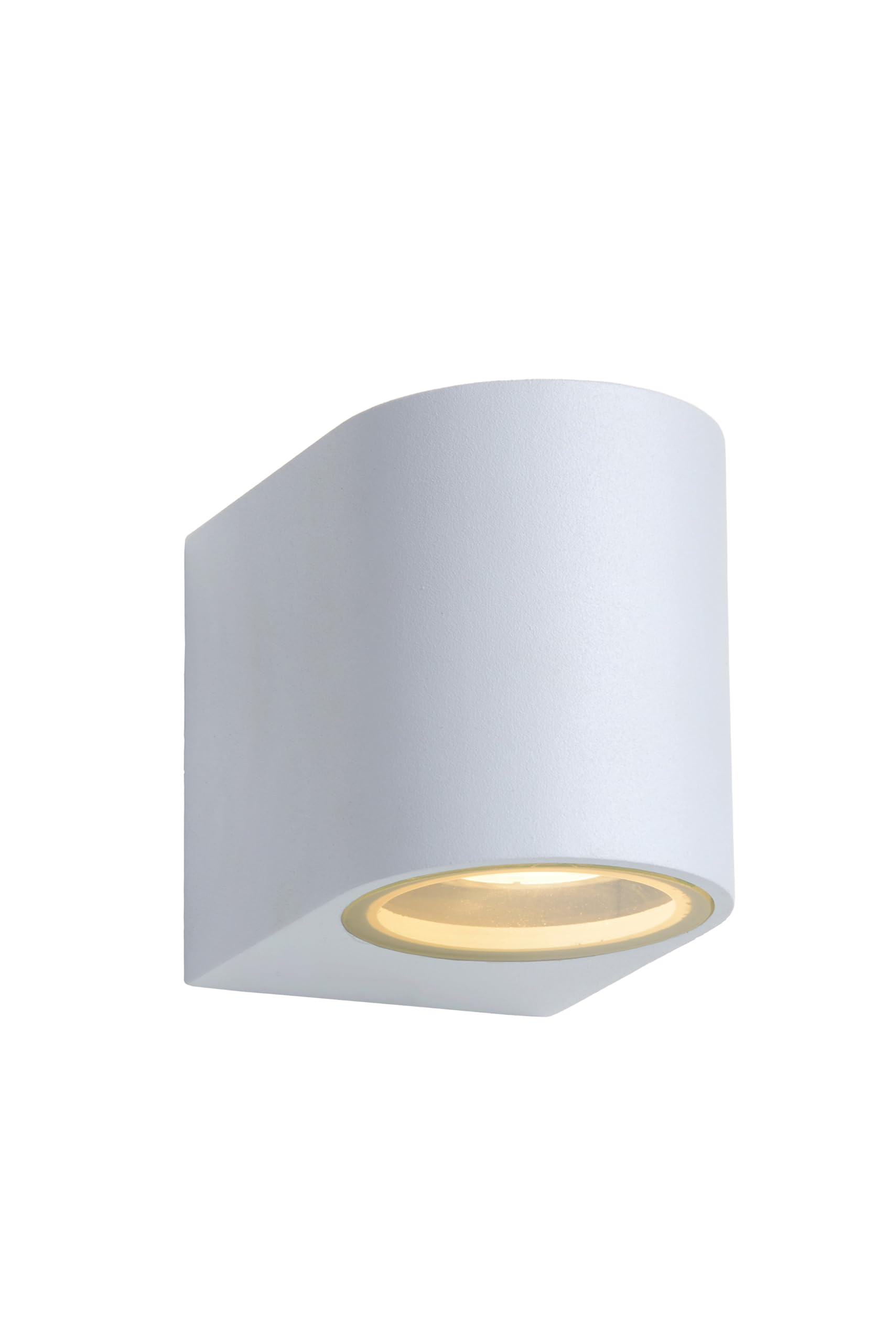 LUCIDE ZORA-LED - Wall Spotlight/Wall Light Indoor/Outdoor - LED Dim. - GU10-1x5W 3000K - IP44 - White