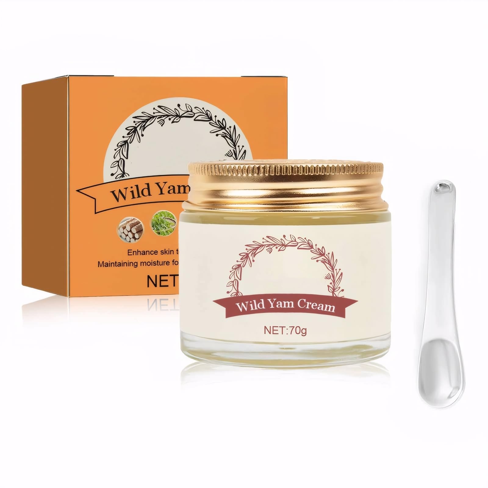 Wild Yam Cream, Annas Wild Yam Cream Organic For Hormone Balance, Anna's Wild Yam Cream for Menopause, Moisturizer Cream for All Skin Types