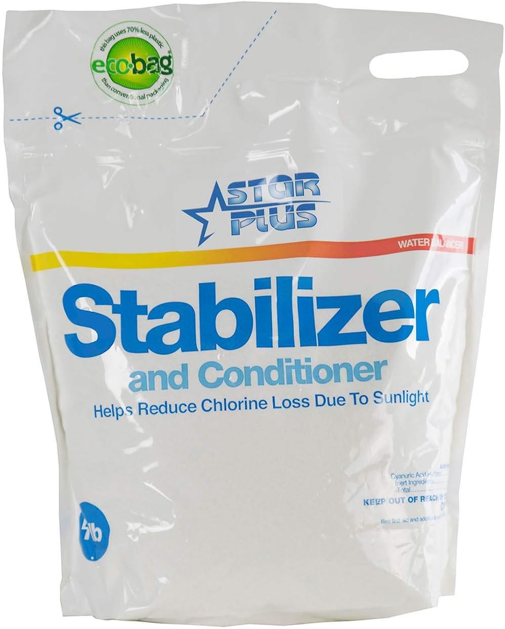 VMInnovations Star Plus Stabilizer & Conditioner Swimming Pool pH Balancer Pouch, 4 Pounds