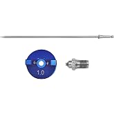 ARU 5100-2 Air Cap Set #2-1.0mm Compatible with Fuji T-Series Spray Guns-Fine Spraying