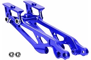 RCJTCQX Aluminum Heavy Duty Rear Wing Mount Upgrades for Arrma 1/8 Kraton Notorious Typhon Outcast Talion，Replacement of #AR320347（Navy Blue）