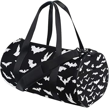 Amazon.com: Gym Duffel Bolso Bats Halloween Goth ...