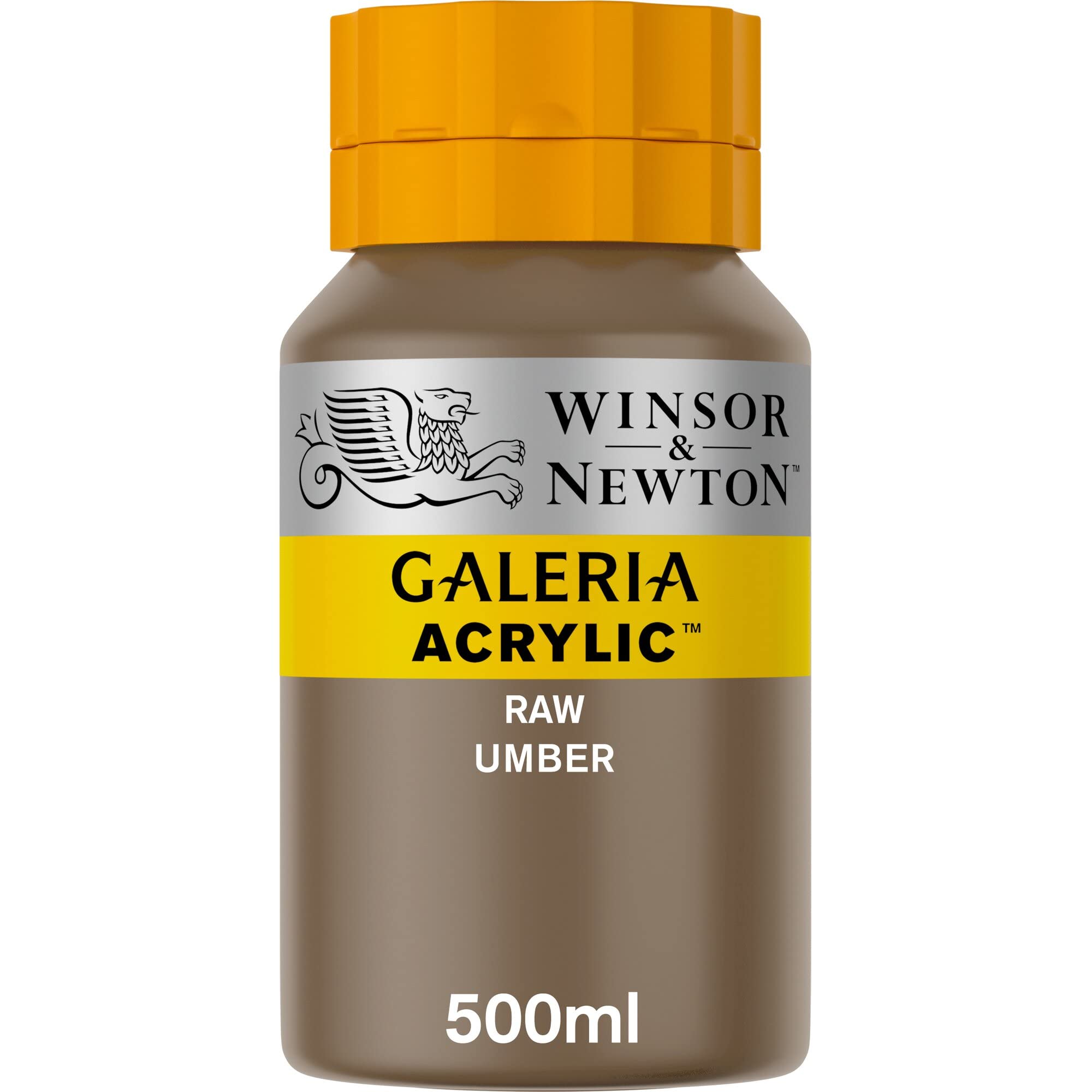 Winsor & Newton, Galeria Acrylic, Raw Umber, 500ml