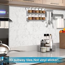 BeNice Peel and Stick Backsplash Large Bathroom