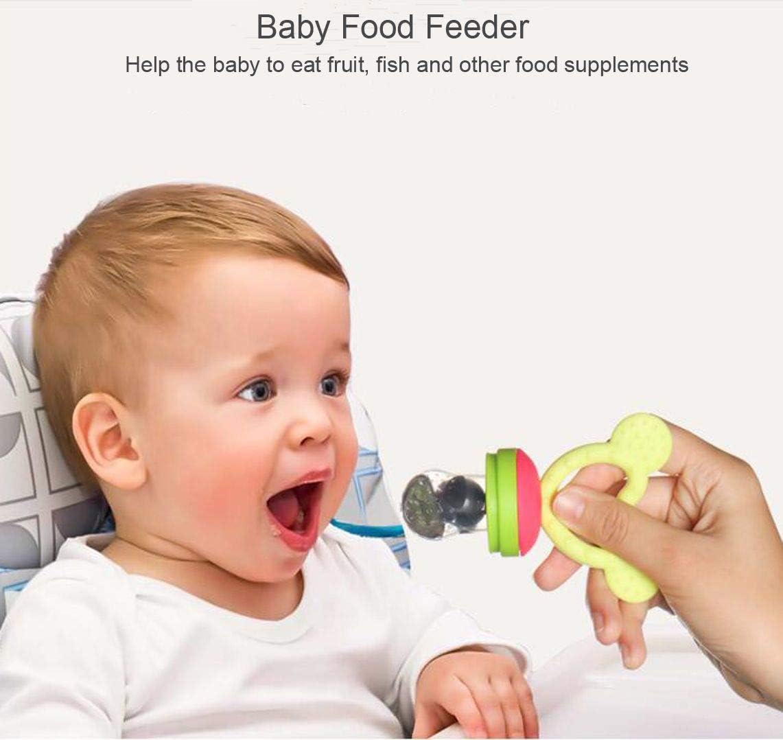 Rose Jouet De Dentition Infantile Zoshing Silicone Alimentaire Frais Nourrisseur De Fruit Nourrisseur Bebe Grignoteur Anneau De Dentition Multifonction Sucettes Et Anneaux De Dentition Anneaux De Dentition