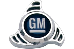 Proform 141-327 Chrome Air Cleaner Wing Nut with Large Hi-Tech GM Logo for 1/4-20" Thread