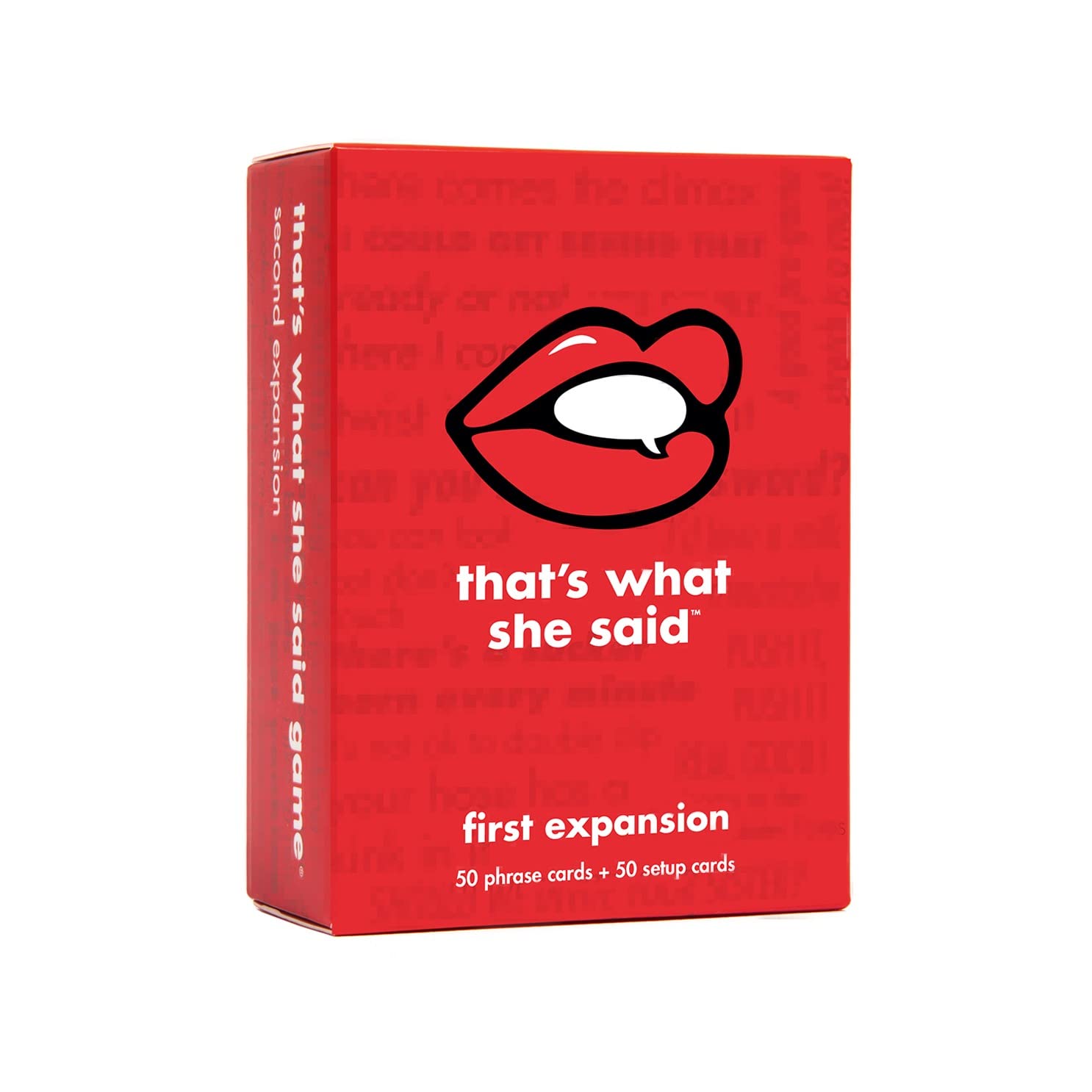 That's What She Said - The Party Game of Twisted Innuendos (First Expansion)