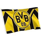 Desert Cactus Borussia Dortmund FC Flag BVB German Germany Die Schwarzgelben Soccer 100% Polyester Indoor Outdoor 3x5 feet Team Flags (Flag H)