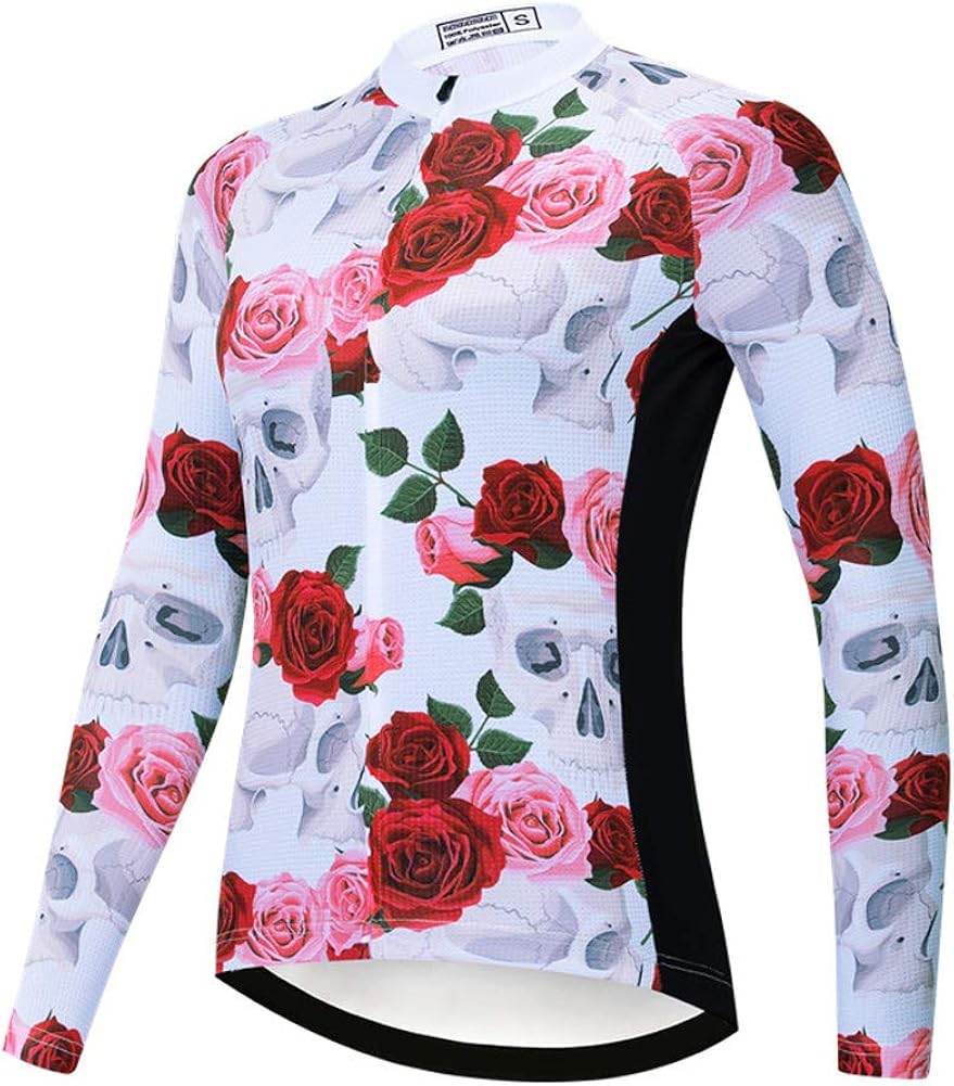 women's long sleeve summer cycling jersey