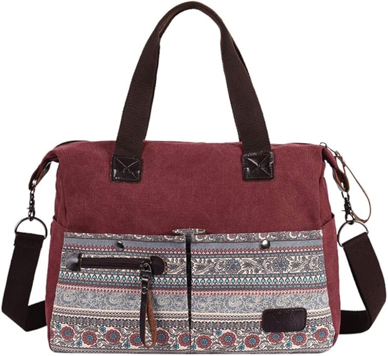 Women Casual Messenger Canvas Bag Crossbody Bag Single