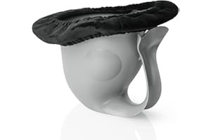 EASICOZI Potty for Newborn Baby Potty Training; for Diaper Free Baby Elimination Communication Indoor & Outdoor; Attractive Fish Shape (Grey)