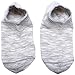 Flora&Fred Women's 3 Pair Pack Vintage Solid Color Cotton No Show Socks