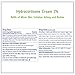 Hydrocortisone Cream 1% Anti Itch Max Strength Ointment Cortisone by Sion Medical. for Skin Irritation, Rash Relief, Eczema. Large Pack 0.9g 144 per Box Anti itching Packets