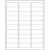 Premium Label Supply White Address Sticker Labels – 2.625" x 1" – Laser/Inkjet Compatible – (30 per Sheet), 25 Sheets - 750 Total Adhesive FBA Labels